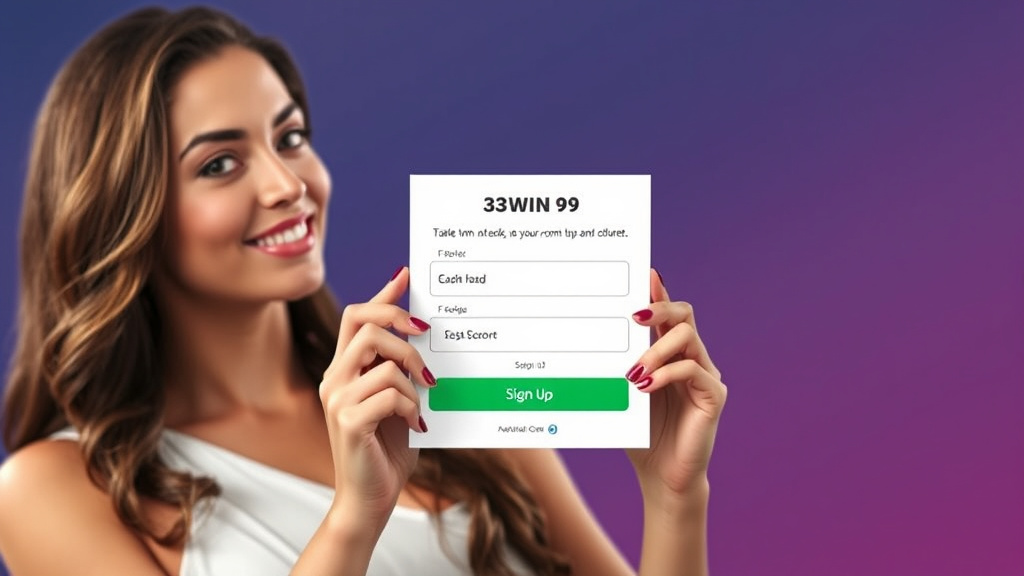 Đăng ký 33win99 Hướng dẫn chi tiết và những điều cần biết Hướng dẫn cách đăng ký 33win99 chi tiết